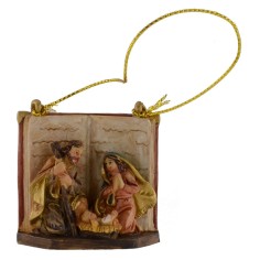 Nativity cm 3.5 to hang in resin 2