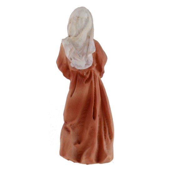 Natività 3 soggetti in resina 8 cm Mondo Presepi