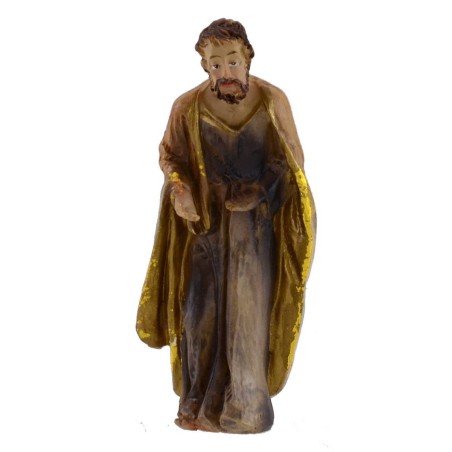 Natività 3 soggetti in resina 8 cm Mondo Presepi