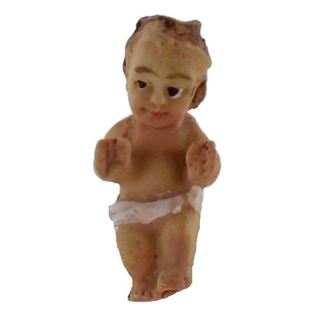 Natividad 3 figuras en resina 8 cm Mundo Pesebres