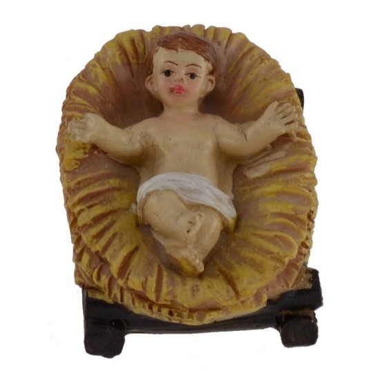 Conjunto de 11 figuras de 12 cm Natividad pesebre, Reyes Magos, ángel, pastor.