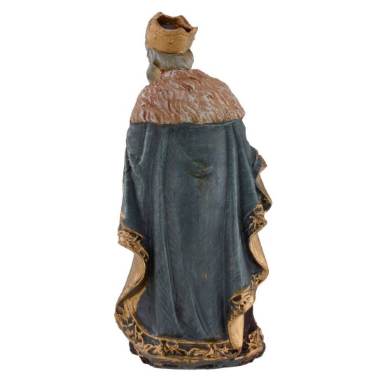 Set 11 figure 12 cm Natività presepe, Re Magi, angelo, pastore