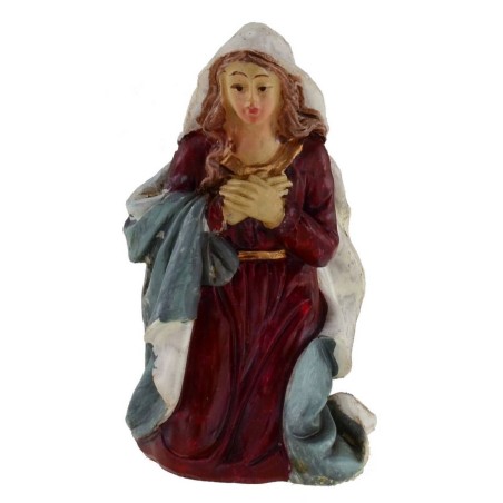 Set 11 figure 12 cm Natività presepe, Re Magi, angelo, pastore