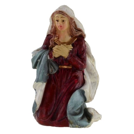 Conjunto de 11 figuras de 12 cm Natividad pesebre, Reyes Magos, ángel, pastor.