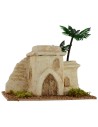 Casa palestinese con rudere di muro cm 18x11x16 h Mondo Presepi
