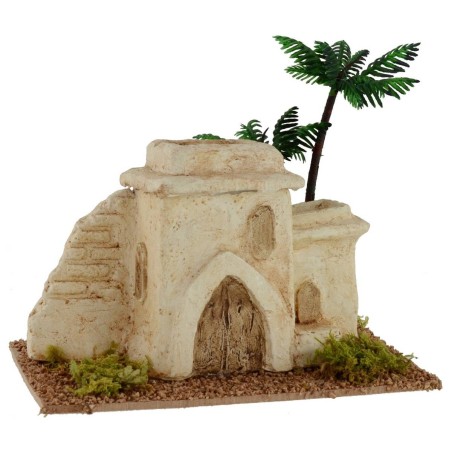 Palestinian house with wrinking wall cm 18x11x16 h