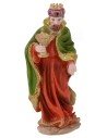 Tres Reyes Magos en resina serie 20 cm Mundo Pesebres