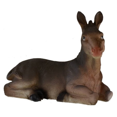 Buey y burro para estatuas de 30 cm en resina Mondo Presepi