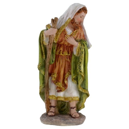Natività in set da 11 soggetti cm 15 in resina Mondo Presepi