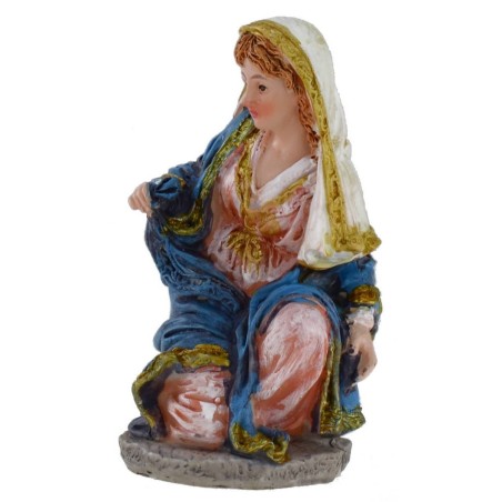 Natività in set da 11 soggetti cm 15 in resina Mondo Presepi