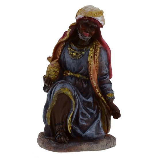 Natività in set da 11 soggetti cm 15 in resina Mondo Presepi