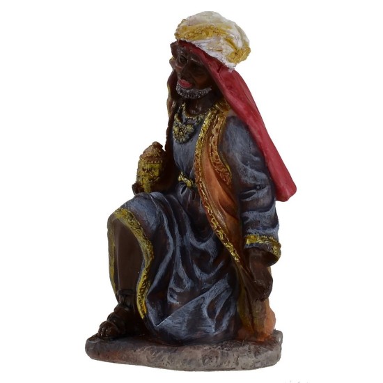 Natività in set da 11 soggetti cm 15 in resina Mondo Presepi