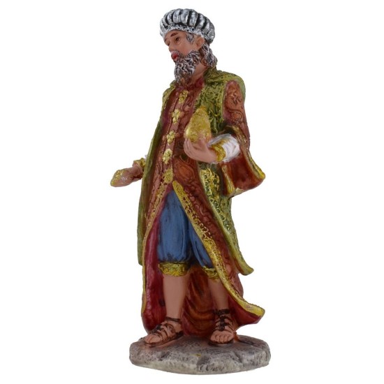 Natività in set da 11 soggetti cm 15 in resina Mondo Presepi