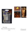 40 Micro Led hot white light to batteries