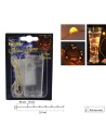 20 Micro Led hot white light to batteries