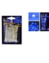 10 Micro Led blu a batterie