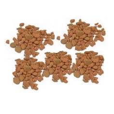 Ghiaia marrone rosaceo grana da 5-12 mm 500 gr Mondo Presepi