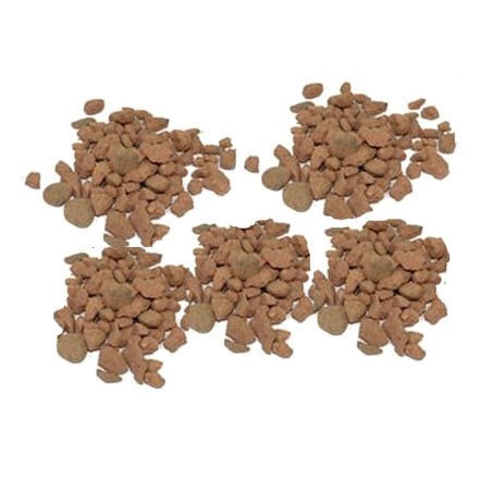 Grava marrón grano de 5-12 mm 500 g Mundo Belén