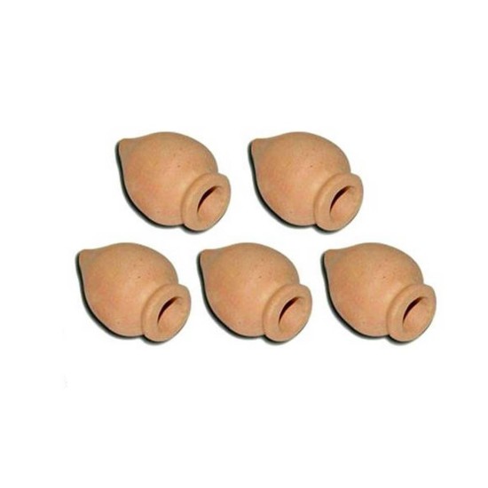 Conjunto de 5 ánforas de 3,3 cm de altura. Mundo Pesebres