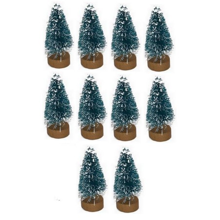Conjunto de 10 pinos h. 5,5 cm Mundo Pesebre