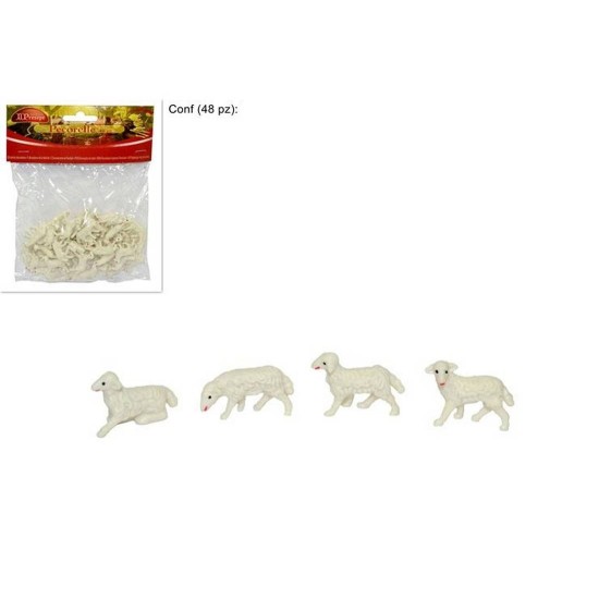 Set 48 sheep cm 2-2, 5x1,4-1, 8 h.