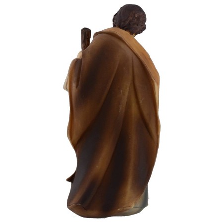 Natività 3 soggetti 12 cm in resina Mondo Presepi