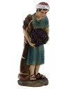 Scena pigiatori di uva cm 15 in resina Mondo Presepi