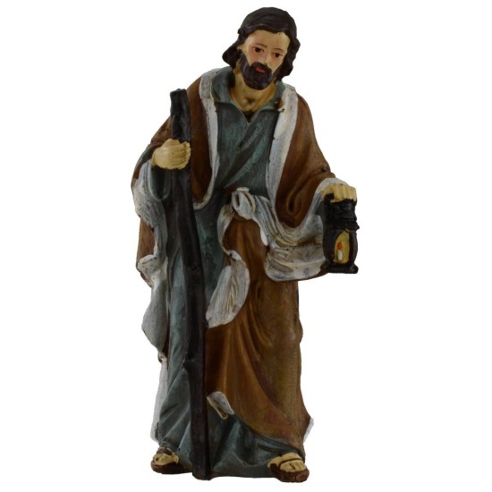 Set Natività da 11 soggetti cm 15 in resina Mondo Presepi