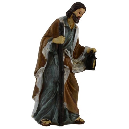 Conjunto Natividad de 11 figuras de 15 cm en resina Mondo Presepi.