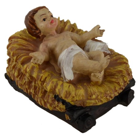 Nativity set from 11 subjects cm 15 in resin