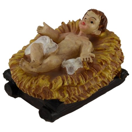 Nativity set from 11 subjects cm 15 in resin