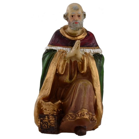 Nativity set from 11 subjects cm 15 in resin