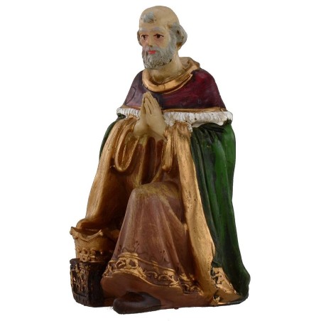 Nativity set from 11 subjects cm 15 in resin