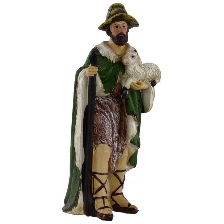 Conjunto Natividad de 11 figuras de 15 cm en resina Mondo Presepi.