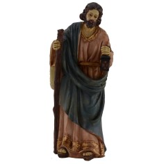 Natividad en conjunto de 10 figuras de 15 cm en resina Mondo Presepi. 2