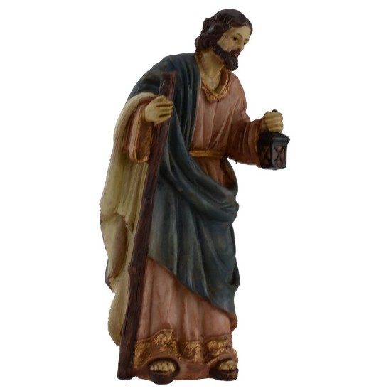 Natività in set da 10 soggetti cm 15 in resina Mondo Presepi