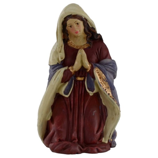 Natividad en conjunto de 10 figuras de 15 cm en resina