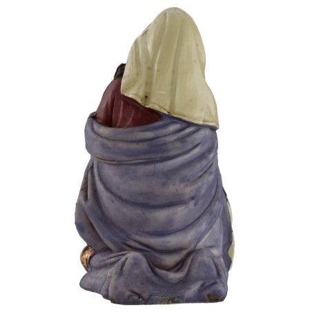 Natività in set da 10 soggetti cm 15 in resina Mondo Presepi