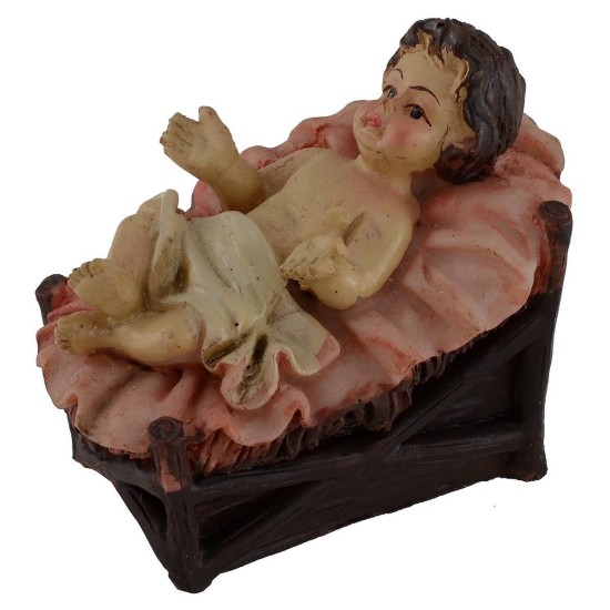 Natividad en conjunto de 10 figuras de 15 cm en resina