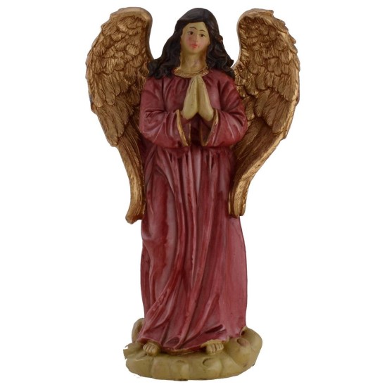 Natividad en conjunto de 10 figuras de 15 cm en resina Mondo Presepi.