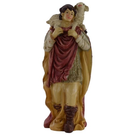 Natività in set da 10 soggetti cm 15 in resina Mondo Presepi