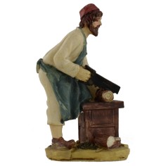 Boscaiolo serie 15 cm Mondo Presepi 2