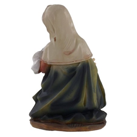 Natividad en conjunto de 11 figuras de 11 cm en resina Mondo Presepi