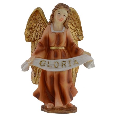 Natividad en conjunto de 11 figuras de 11 cm en resina Mondo Presepi