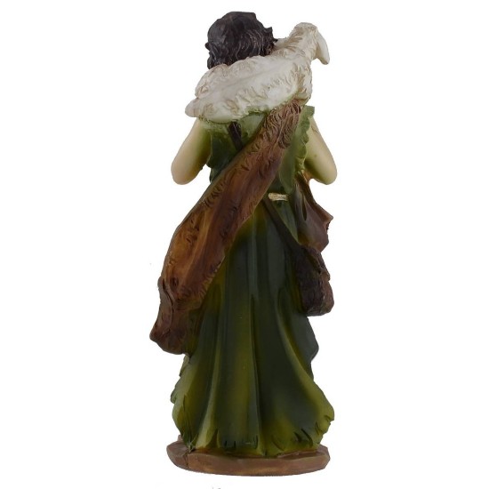 Natividad en conjunto de 11 figuras de 11 cm en resina Mondo Presepi