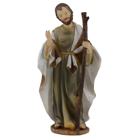 Natividad en conjunto de 11 figuras de 20 cm en resina