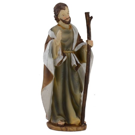 Natividad en conjunto de 11 figuras de 20 cm en resina