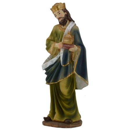 Natividad en conjunto de 11 figuras de 20 cm en resina