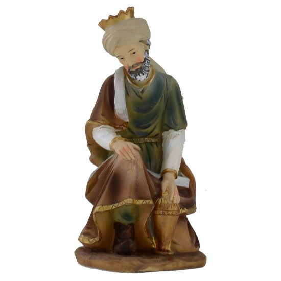 Nativity in sets from 11 subjects cm 20 in resin