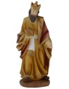Reyes Magos en juego de 3 figuras de 30 cm en resina